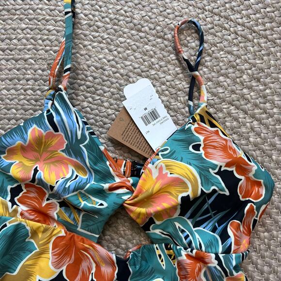 Volcom Take it Easy One Piece Swimsuit Sz Medium - Picture 2 of 4